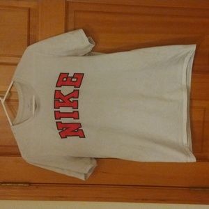 White Nike Tee